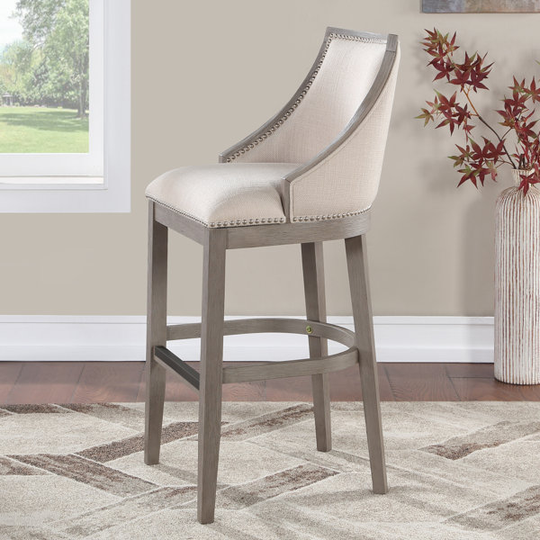One Allium Way® Tullytown Upholstered Bar & Counter Stool & Reviews Wayfair